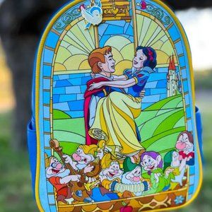 COPY - NWT Loungefly Disney's Snow White in Stained Glass Exclusive Design